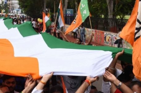 BJP Minority Morcha presents Tricolour to Darul Uloom for ‘Har Ghar Tiranga’ campaign