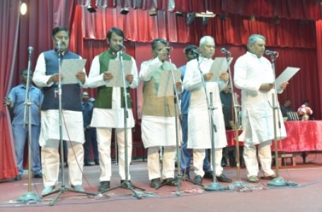 Bihar cabinet expansion: 31 legislators take oath, RJD gets lion’s share