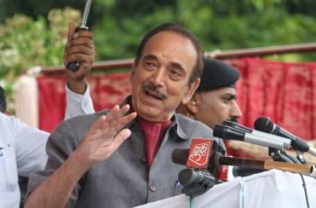 Kashmir’s special status is not coming back, no party in India can do it: Ghulam Nabi Azad
