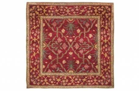 A rare Mughal Pashmina Carpet from Northern India up for auction