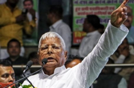 Lalu slams Modi government as rupee plunges to record low of 83 against dollar