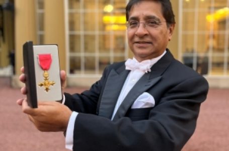 British-Indian honoured with OBE for healthcare services