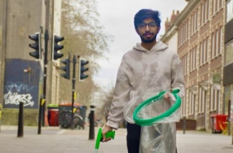 Indian ‘plogger’ on mission to clean 30 UK cities