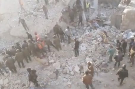 16 killed after building collapses in Syria