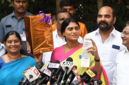 Sharmila dares KCR to walk for a day with her