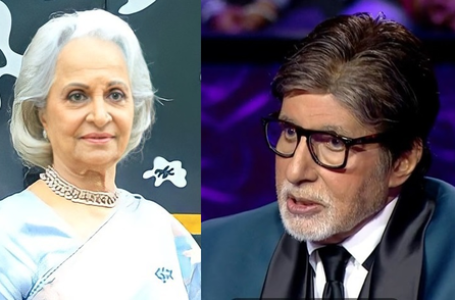 Amitabh Bachchan spills the beans on Waheeda Rehman’s genius makeup hack