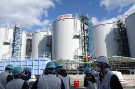 5.5 tons of radioactive water leaked from Fukushima nuclear plant