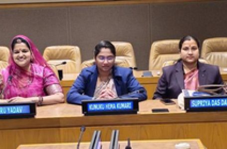 Inspiring voices of India’s women panchayat leaders resonate at UN meet
