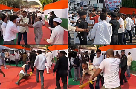 Clashes erupt in Bihar Congress office during Rahul Gandhi’s visit