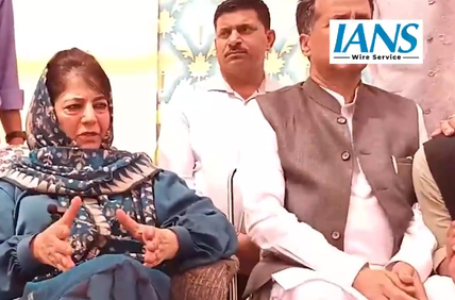 No difference between L-G and NC rule: Mehbooba Mufti