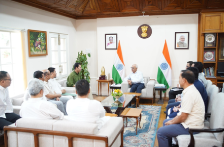 10 NDA MLAs meet Manipur Governor, claim 44 MLAs support popular government
