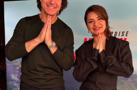 Avneet Kaur teaches ‘Namaste’ gesture to Tom Cruise
