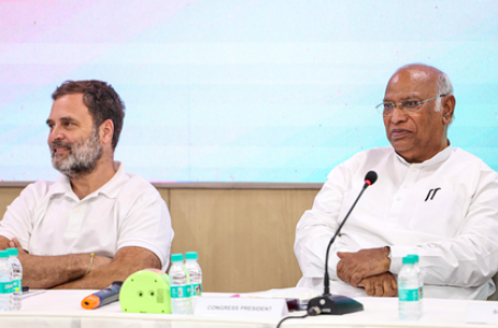 CWC meet: Kharge hails Rahul for ‘forcing’ govt to take U-turn on caste census