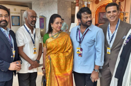 Chiranjeevi shares how he drew inspiration from Amitabh Bachchan and Mithun Chakraborty