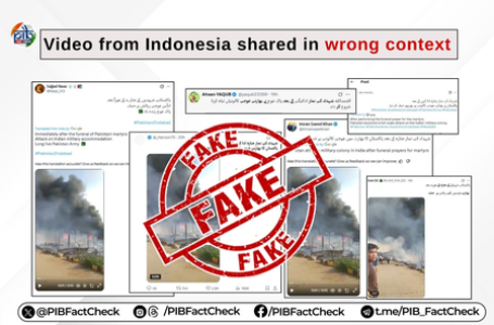 False alarm: PIB refutes video claiming Pakistani strike on Indian military base