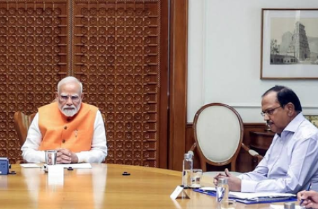 High alert on borders: Ajit Doval briefs PM Modi