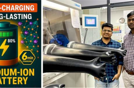 Indian scientists design fast charging sodium-ion battery