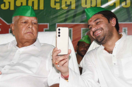 Lalu Prasad Yadav expels son Tej Pratap from RJD for six years for ‘immoral behaviour’