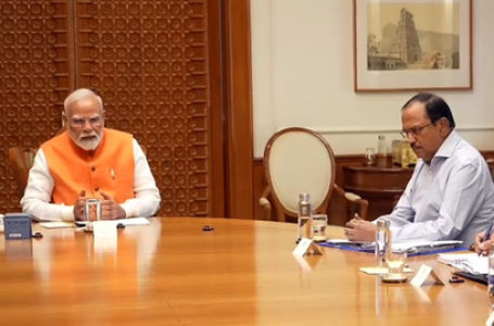 NSA Doval meets PM Modi amid escalating India-Pak tensions over Pahalgam terror attack