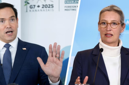 Rubio slams Germany after it classifies far-right AfD party as ‘extremist’