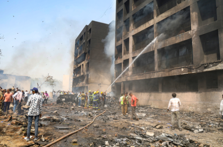 Ahmedabad: Residents jumped off building as plane crash impact leads to massive fire