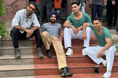 Ahan Shetty wraps up a shooting schedule for ‘Border 2’ with his brothers Diljit Dosanjh and Varun Dhawan