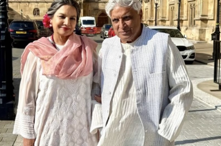 Javed Akhtar gives session on Urdu at British Parliament, Shabana shares picture
