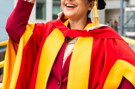 Manisha Koirala calls it ‘meaningful’ to share honorary doctorate honour with designer Daniel Lee