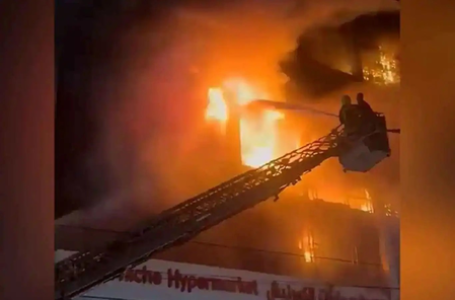 Massive hypermarket fire kills 50 in Iraq