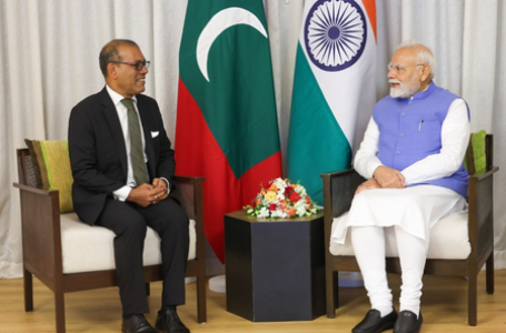 PM Modi meets Maldives’ former President, assures him of India’s support for capacity building