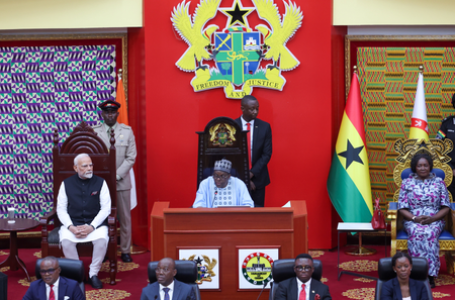 Strong India will contribute to more stable, prosperous world: PM Modi in historic address at Ghana Parliament