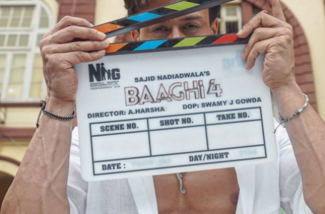 Tiger Shroff shows off his impressive abs transformation as he announces wrap on ‘Baaghi 4’