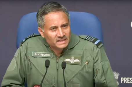 Centre honours Air Marshal AK Bharti for his valour in Operation Sindoor