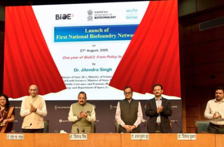 Govt launches India’s first National Biofoundry Network