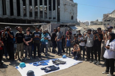 India expresses ‘deep regret’ over killing of journalists in Gaza