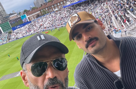 KL Rahul’s in-laws, Suniel Shetty, Ahan Shetty celebrate team India’s win straight from Oval stadium