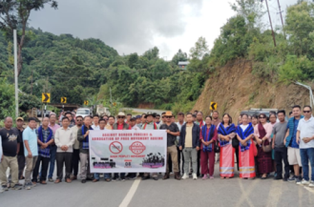 Manipur: Naga bodies enforce ‘trade embargo’ against India-Myanmar border fencing, FMR scrapping