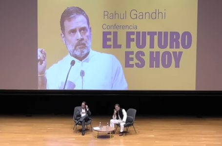 Democratic system under attack in India, says Rahul Gandhi in Columbia