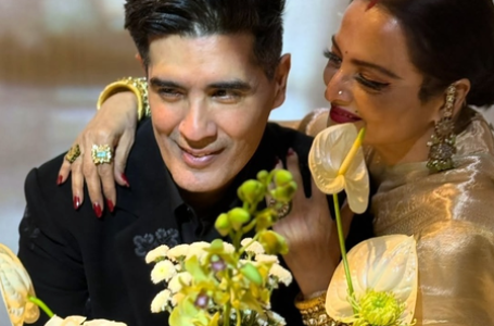 Manish Malhotra wishes Rekha on 71st birthday: It’s an honour always to create for you