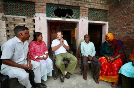 Will fight for justice, says Rahul Gandhi after meeting kin of lynched Dalit in UP’s Fatehpur