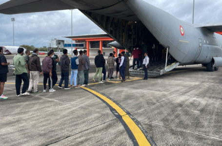 197 Indian nationals repatriated to India from Thailand via IAF flights