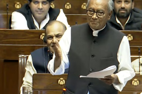 ‘Amit Shah was never in RSS’: Digvijaya Singh during Rajya Sabha discussion on election reforms